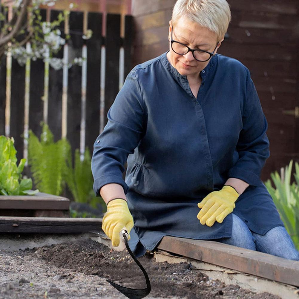 Gardening Tools For Weeds - Enxadas Agrícolas: Enxada Triangular para Sulcos,