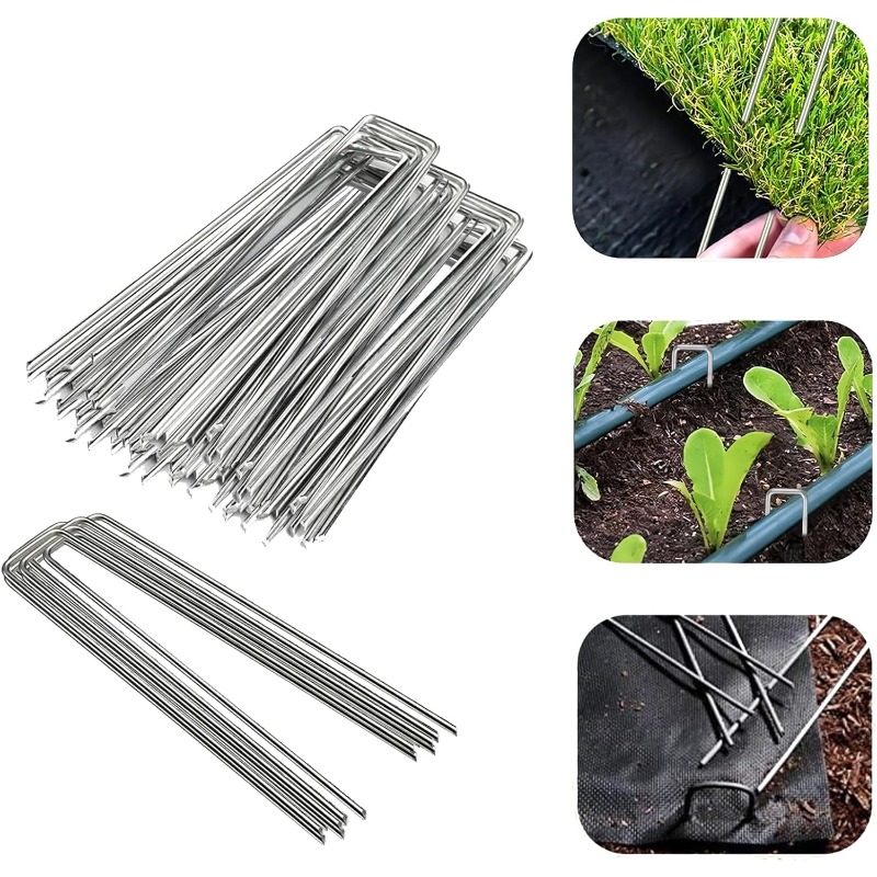 Gardening Tools For Weeds - 10 Peças Pregos de Jardim em