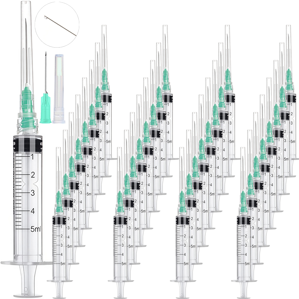 Aquaponics Fish Tank - Seringa Luer Lock de 5ml, Adequada