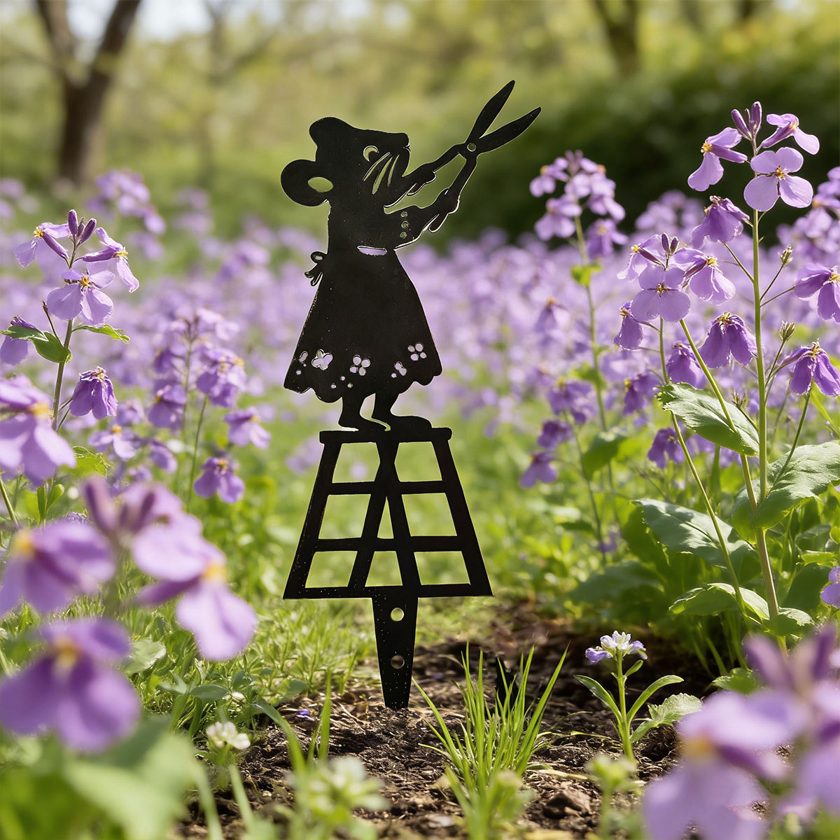 Essential Gardening Tools - Coluna de Jardim em Metal com