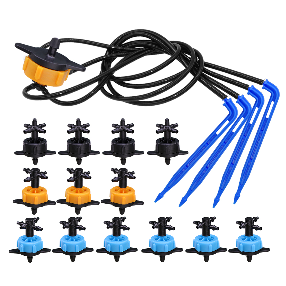 Root Watering Spike - 10 conjunto 2/4/8l/h conjunto de gotejamento