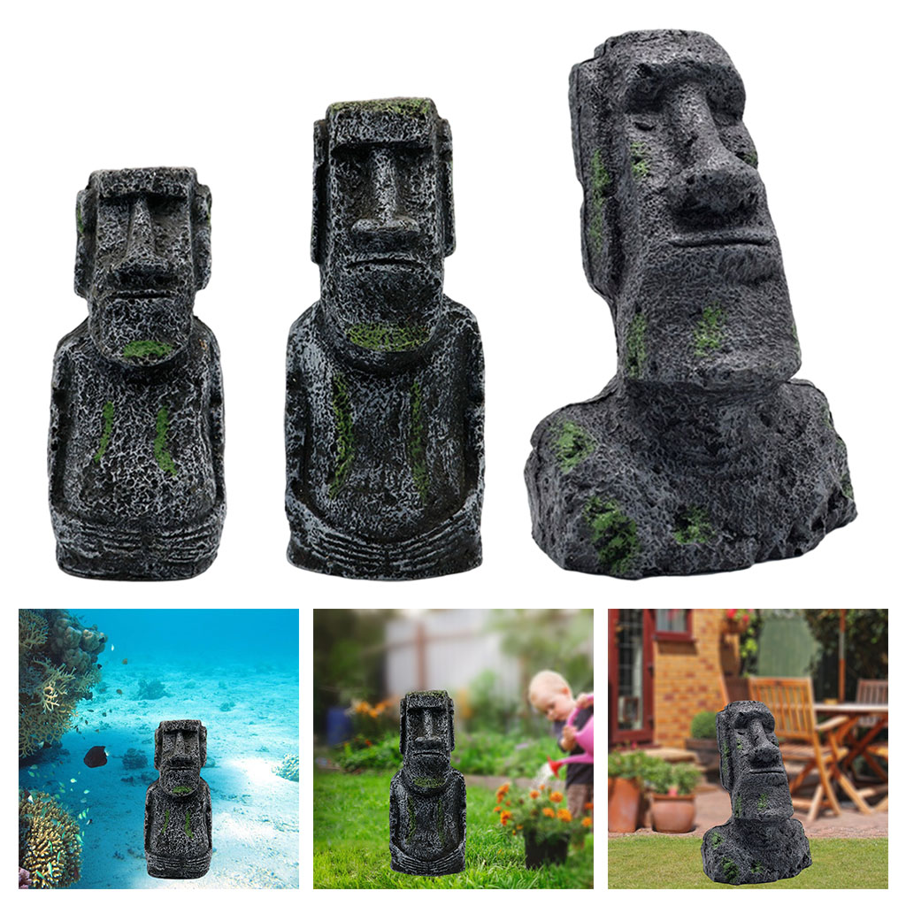 Aquário moai estátuas ilha de  - Aquaponics Fish Tank avaliação e preço