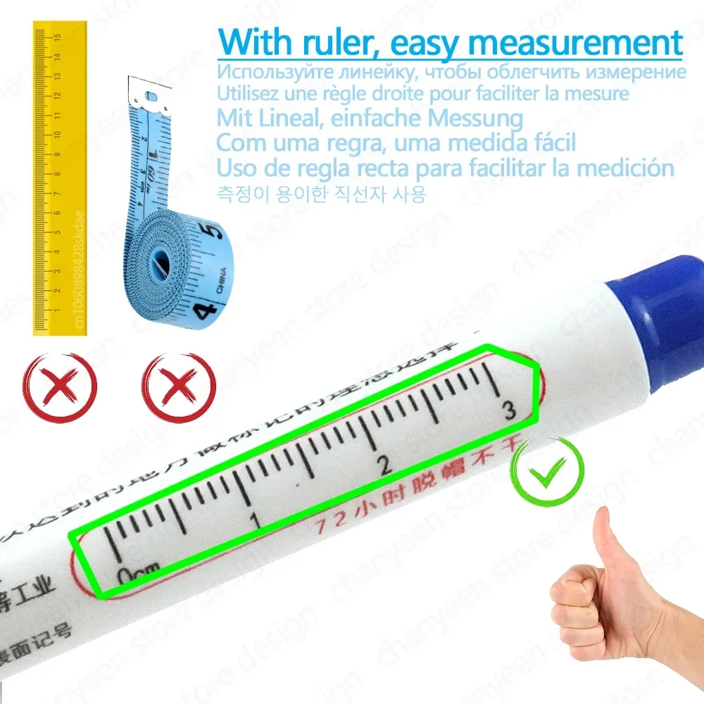 4-80 pces 2cm marcadores de ca - Garden Row Marker avaliação e preço