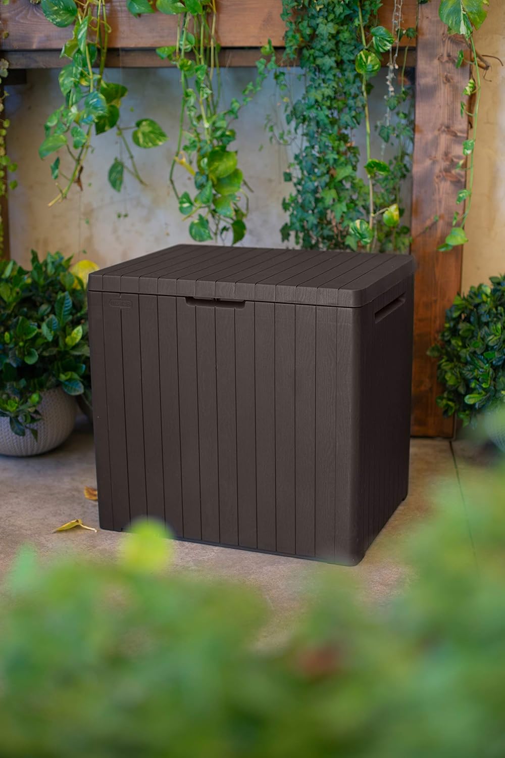 Caixa de Armazenamento Externa - Gardening Tools Images avaliação e preço