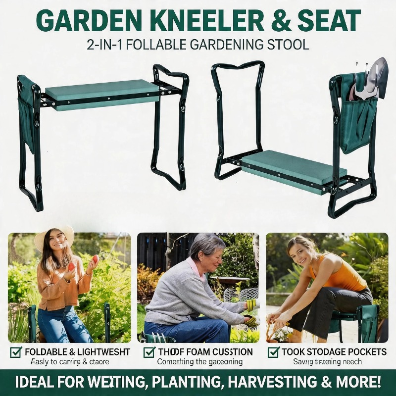 Cadeira de Jardim Dobrável 2 e - Gardening Tools Kit For Sale avaliação e preço