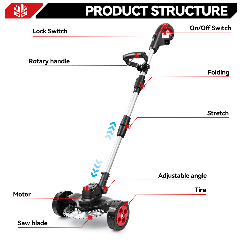 Cortador de Grama Elétrico Sem - Gardening Tools Battery Powered avaliação e preço