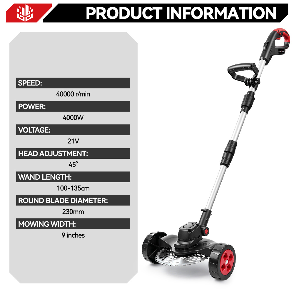 Cortador de Grama Elétrico Sem - Gardening Tools Battery Powered avaliação e preço