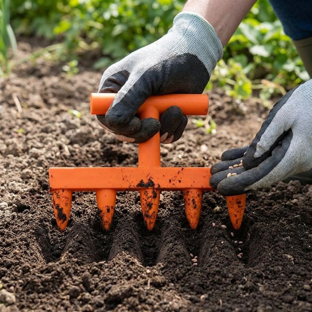 Ferramenta Ergonômica de Plást - Garden Row Marker avaliação e preço