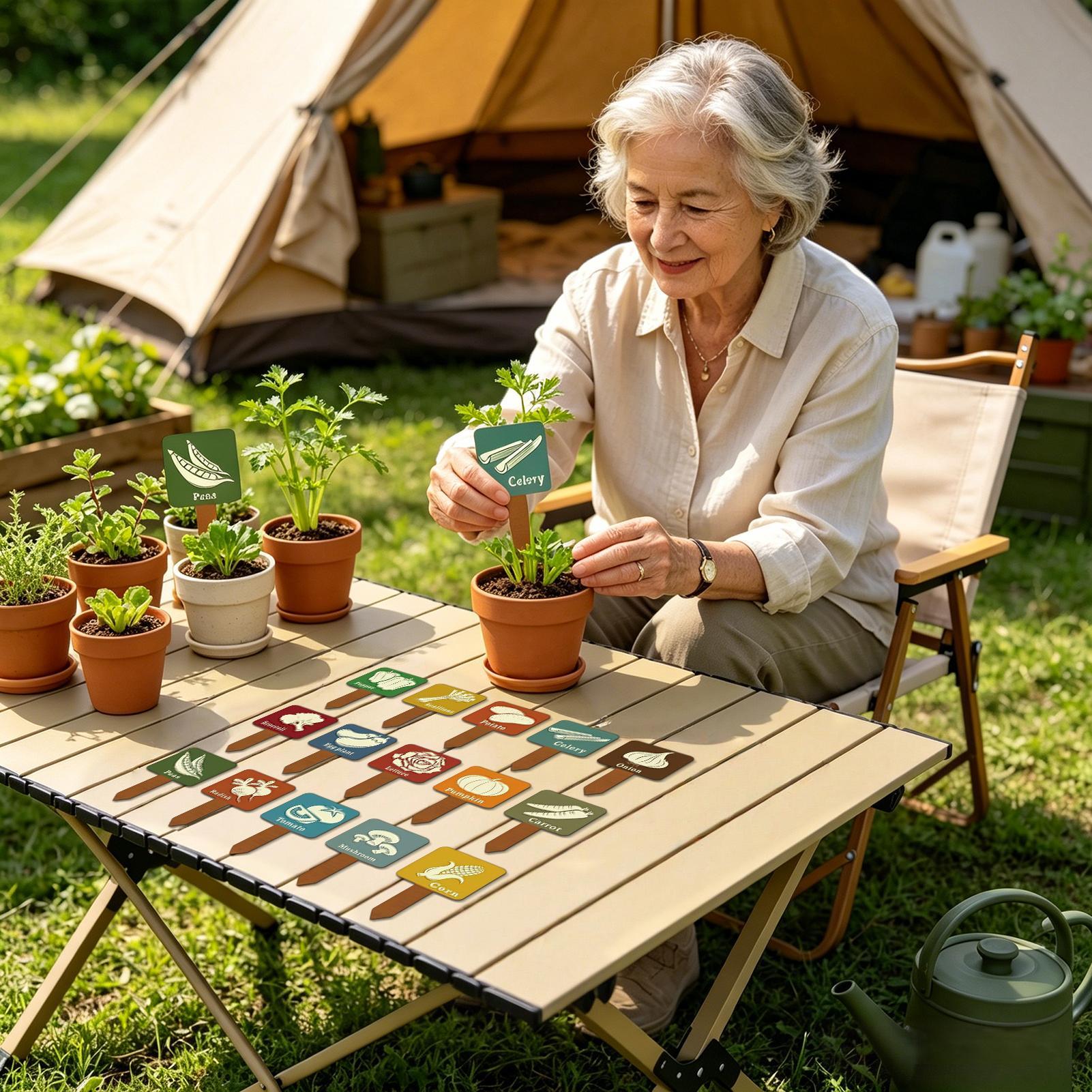 Etiquetas para hortas e jardin - Garden Row Marker avaliação e preço