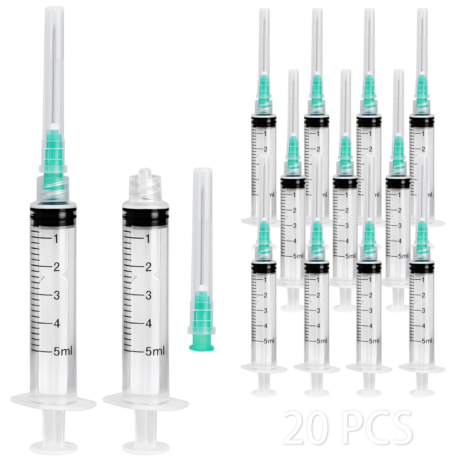 Seringa Luer Lock de 5ml, Adeq - Aquaponics Fish Tank avaliação e preço