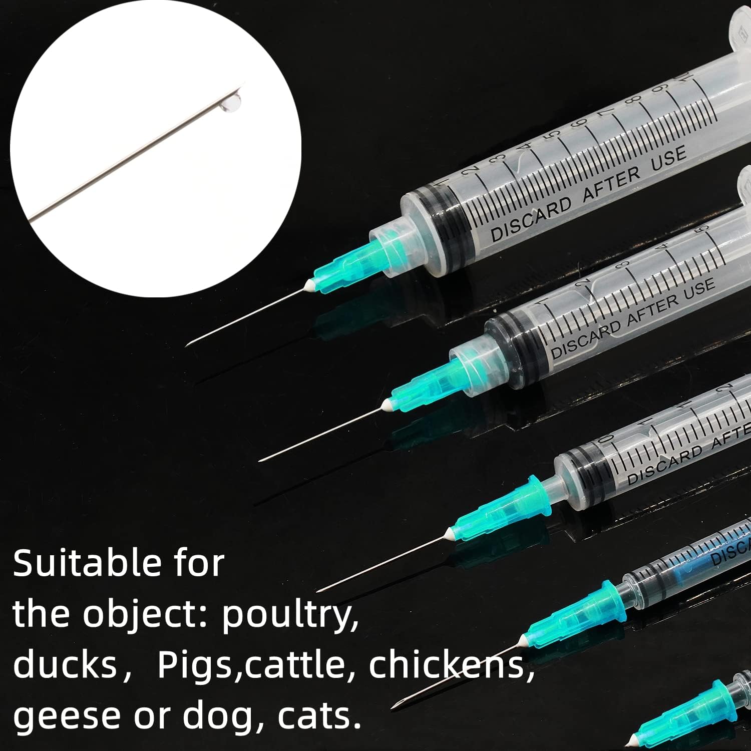 Seringa Luer Lock de 5ml, Adeq - Aquaponics Fish Tank avaliação e preço