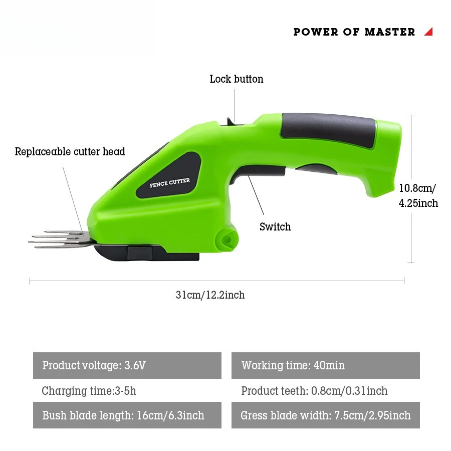 Bateria de Lítio Premium de Al - Gardening Tools Battery Powered avaliação e preço