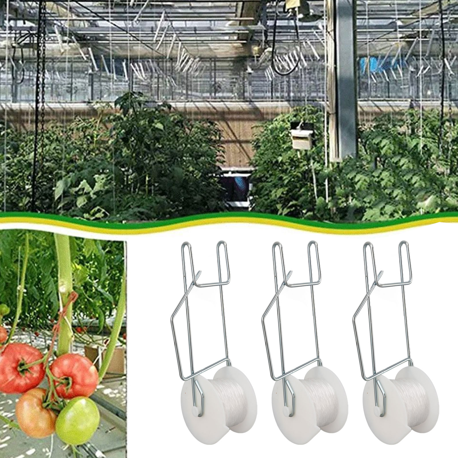 6-50 unidades Ganchos de Supor - Essential Gardening Tools avaliação e preço